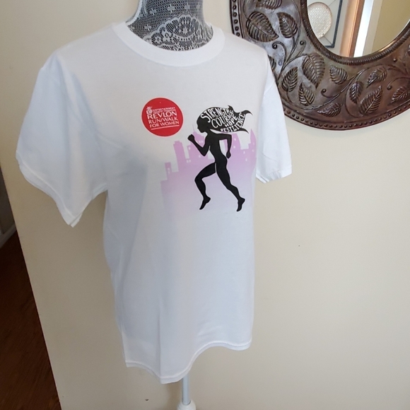 Revlon | Tops | 25 Sale Relvon Run Walk Tshirt | Poshmark